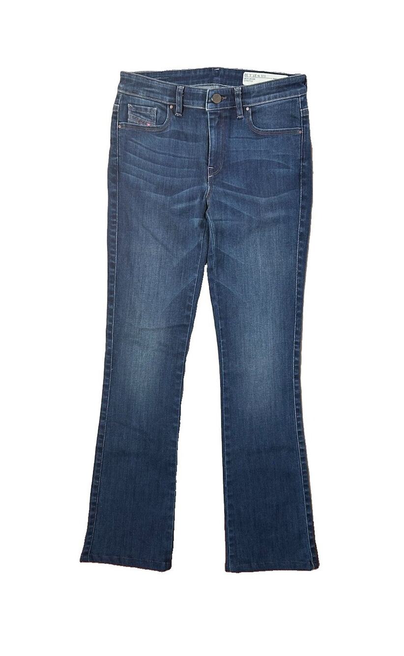 Diesel Women’s Doris-B Super Slim Bootcut Blue Denim Jeans Size 27 Made In USA